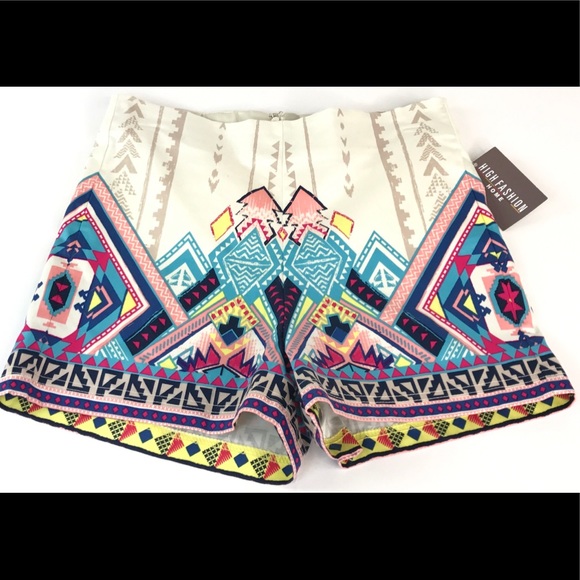 Flying Tomato Pants - Anthropology Flying Tomato Med High Waisted Shorts